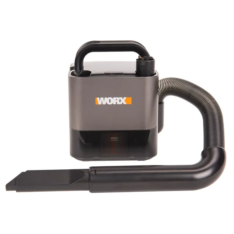 Пылесос для автомобиля WORX WX030 20V аккумуляторный, с АКБ на 2 А*ч и ЗУ